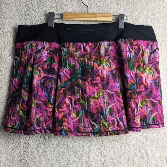 LULULEMON SPORT skirt with short inside size 18 Tall plus size LIKE NEW - Picture 8 of 15